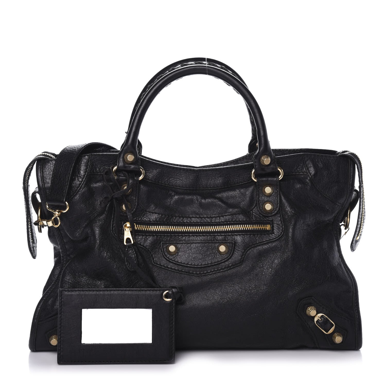Balenciaga Agneau Giant 12 Gold Hardware City Black 1 of 13