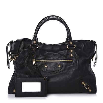 Balenciaga Agneau Giant 12 Gold Hardware City Black 1 of 13