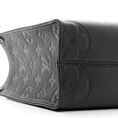 Louis Vuitton Empreinte Monogram Giant Onthego PM Black 8 of 9