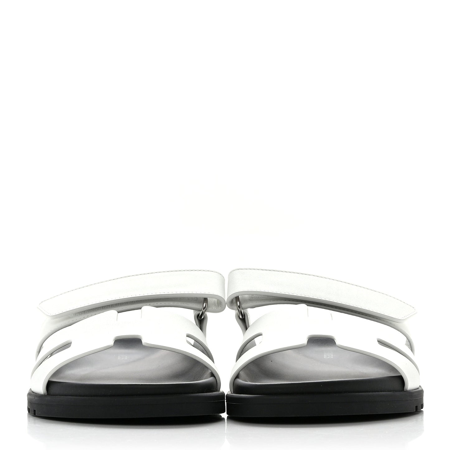 Calfskin Womens Chypre Sandals 37.5 White