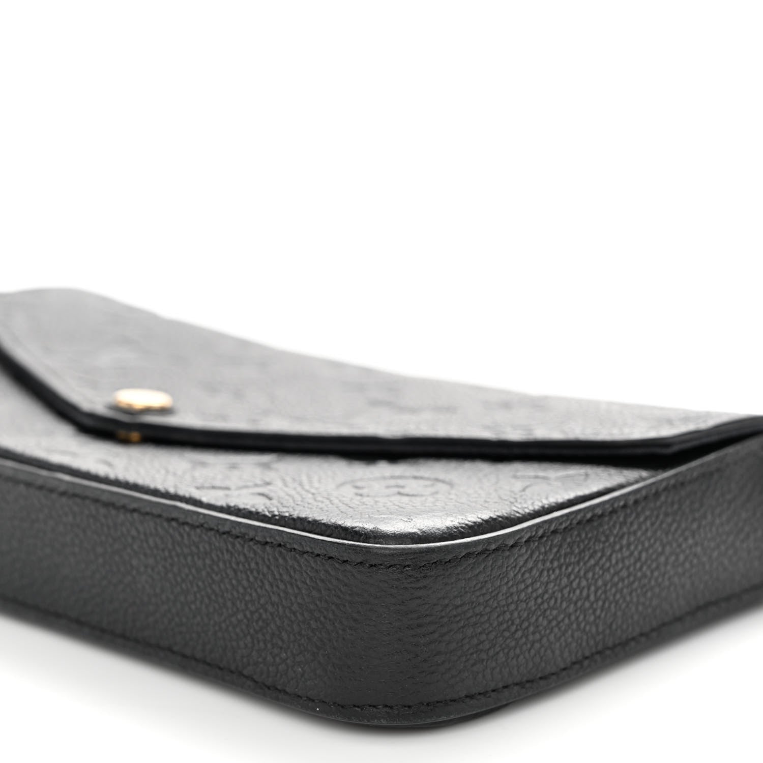 Louis Vuitton Empreinte Pochette Felicie Chain Wallet Black 9 of 9