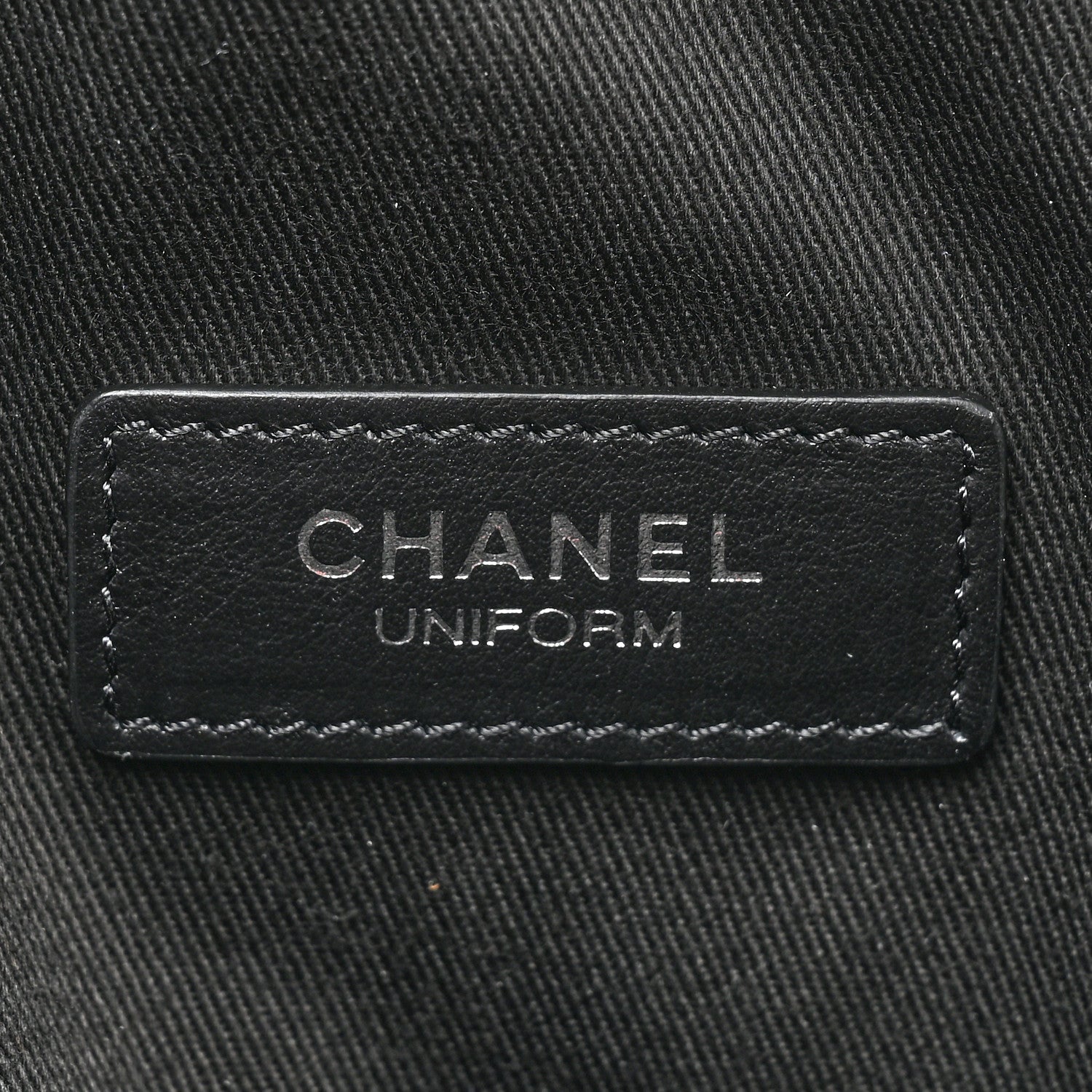 Chanel Calfskin Quilted Waist Belt Bag Black 6 of 11