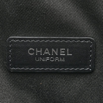 Chanel Calfskin Quilted Waist Belt Bag Black 6 of 11