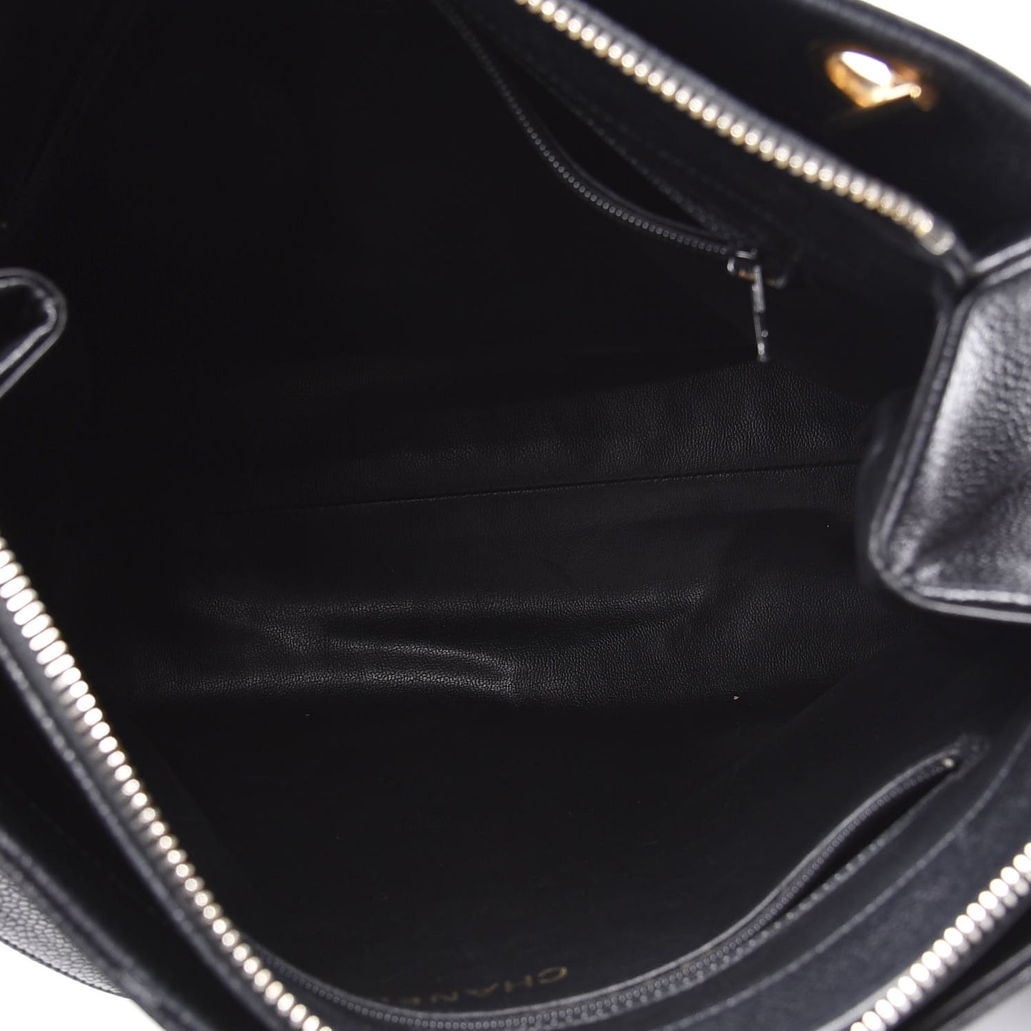 Lambskin CC Shoulder Bag Black