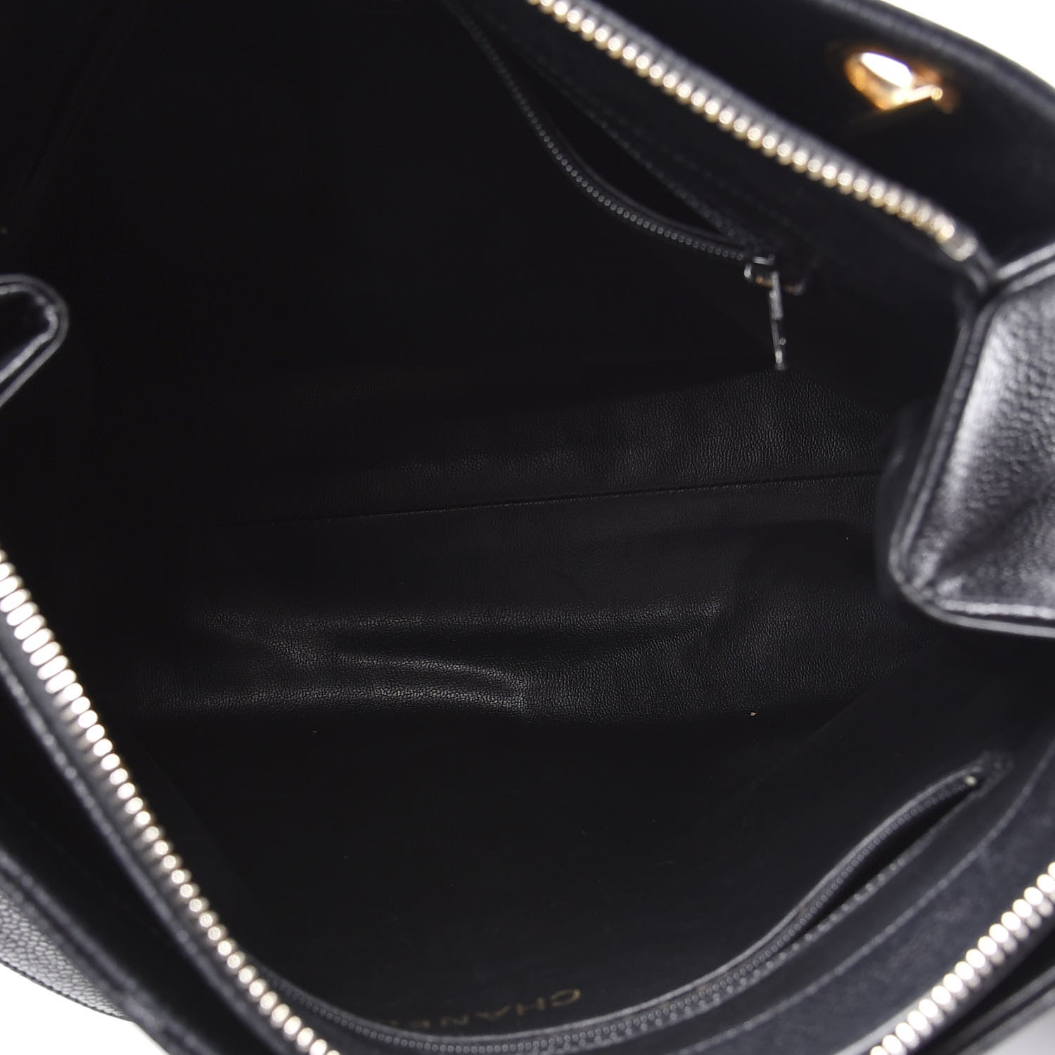 Chanel Lambskin CC Shoulder Bag Black 5 of 13