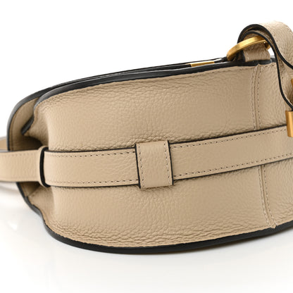 Chloe Calfskin Mini Marcie Round Crossbody Bag Root Beige 9 of 11
