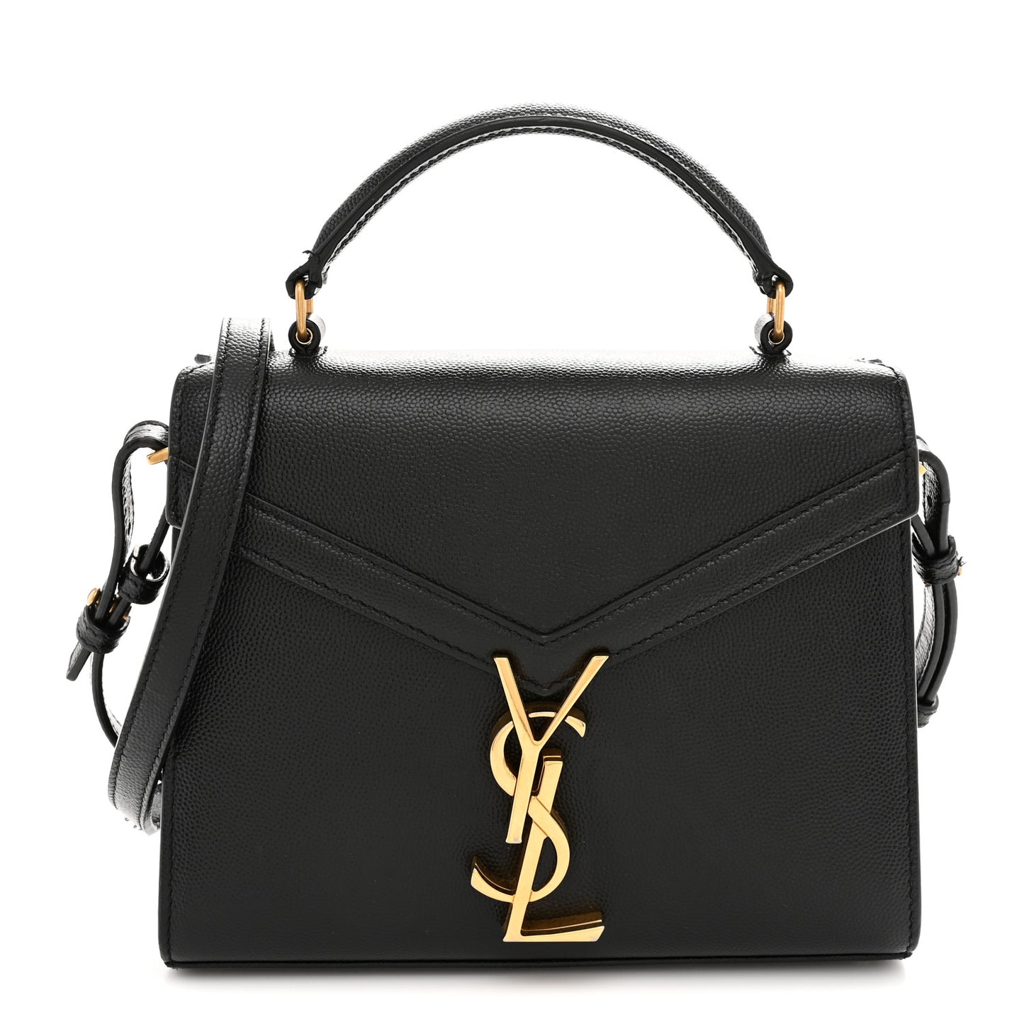 Grain de Poudre Mini Classic Monogram Cassandra Top Handle Black