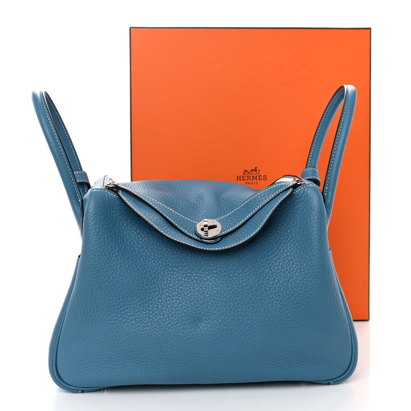Taurillon Clemence Lindy 30 Bleu Jean