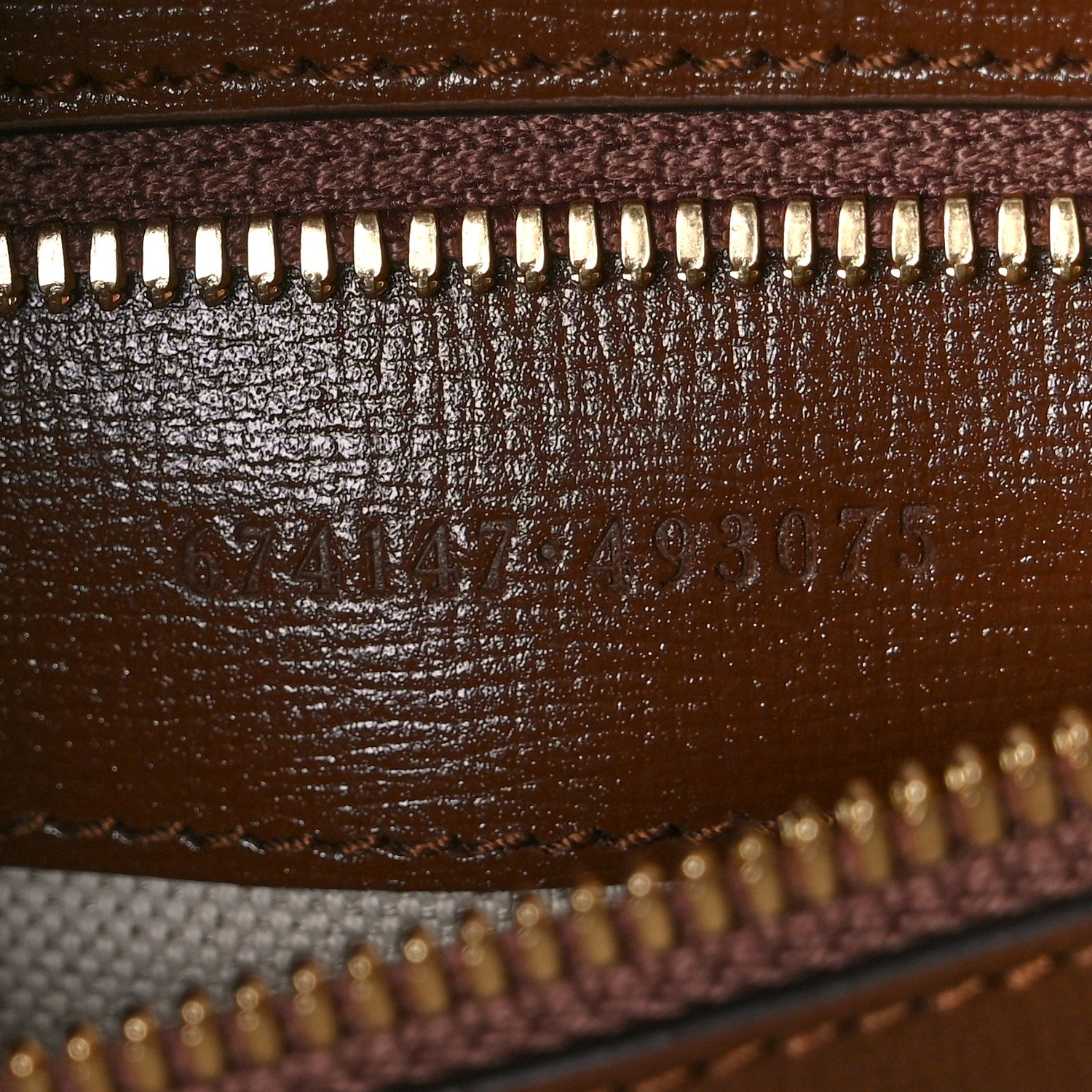 Gucci GG Supreme Monogram Azalea Calfskin Retro Interlocking G Buckle Backpack Beige Ebony Brown Sugar 7 of 9