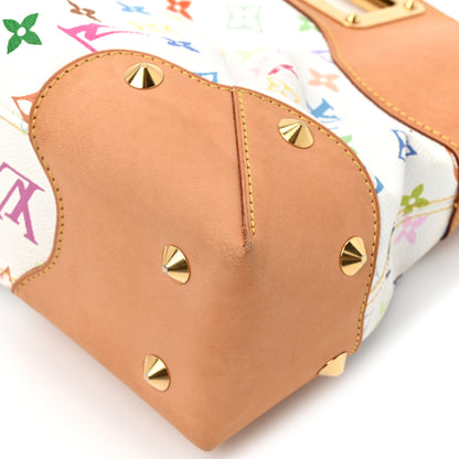 Louis Vuitton Monogram Multicolor Judy MM White 8 of 14