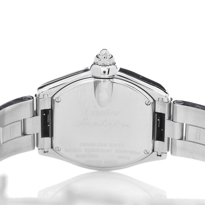 Cartier Stainless Steel Purple Mother of Pearl 31mm Roadster Quartz Watch 5 of 9