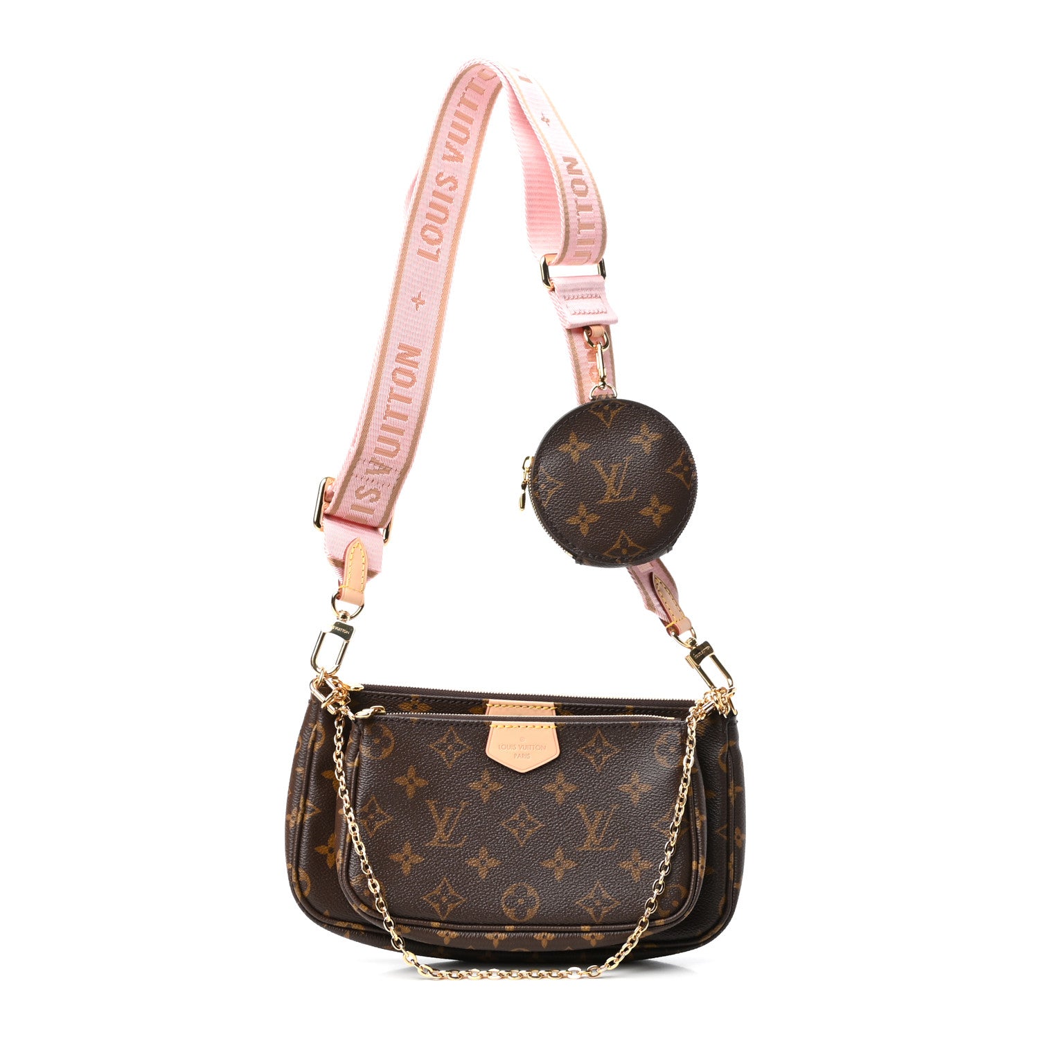 Louis Vuitton Monogram Multi Pochette Accessories Rose Clair 1 of 11