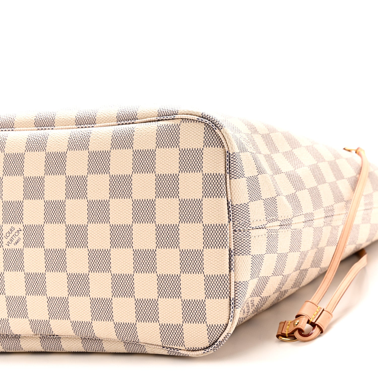 Louis Vuitton Damier Azur Neo Neverfull MM Rose Ballerine 10 of 10