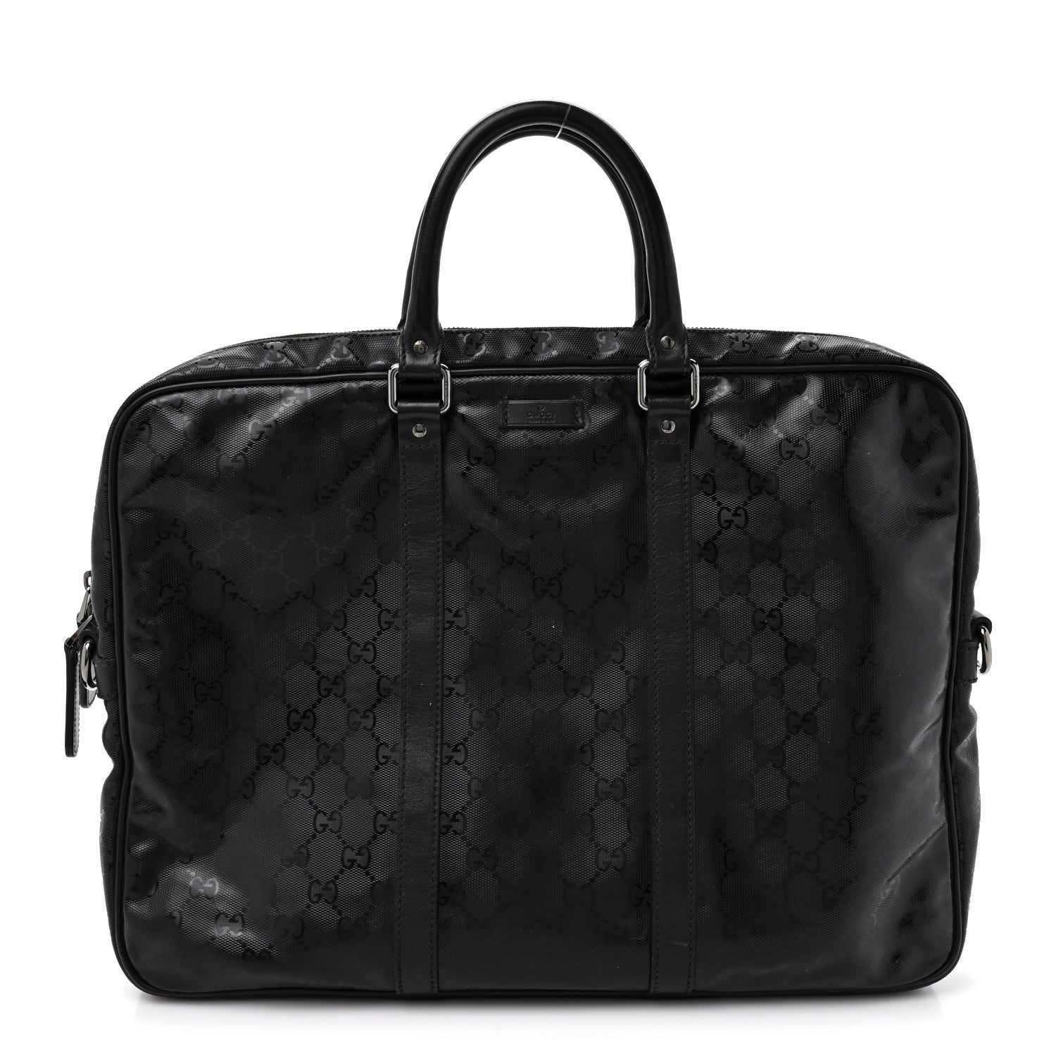 Gucci Imprime Monogram Medium Briefcase Black 1 of 13