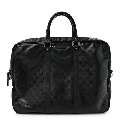 Gucci Imprime Monogram Medium Briefcase Black 1 of 13