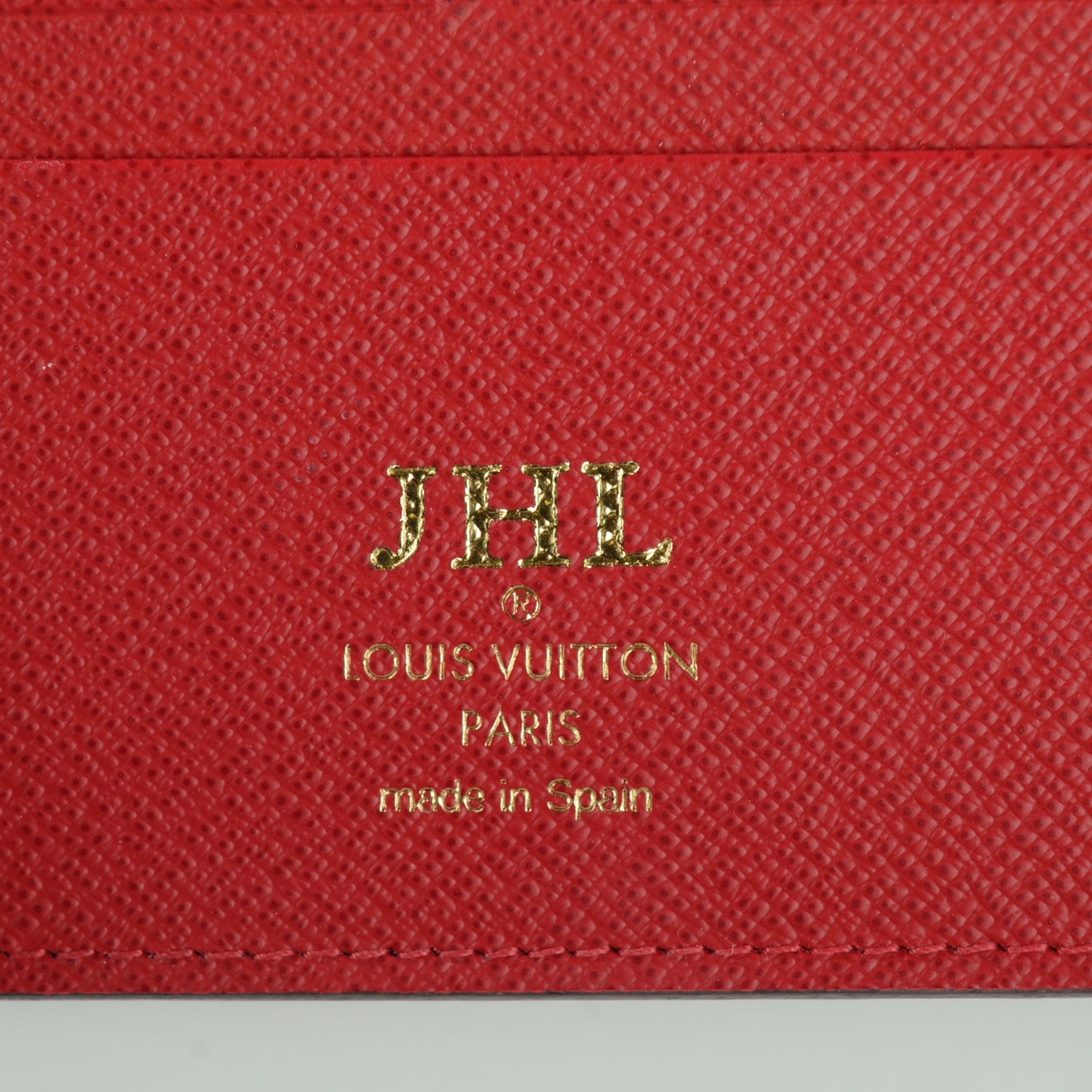 Damier Ebene Insolite Wallet Red