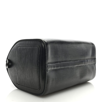 Louis Vuitton Epi Speedy 25 Black 4 of 9