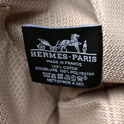 Hermes Canvas Small Bride-A-Brac Natural Rouge H 6 of 6