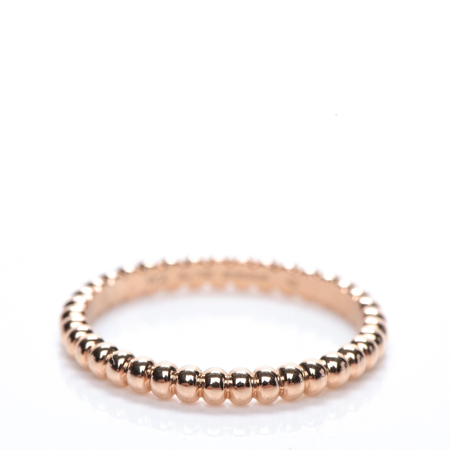 18K Rose Gold Small Perlee Ring 53 6.5