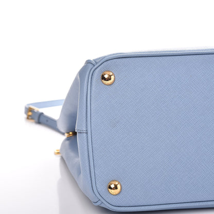 Prada Saffiano Medium Galleria Double Zip Tote Astrale 9 of 10