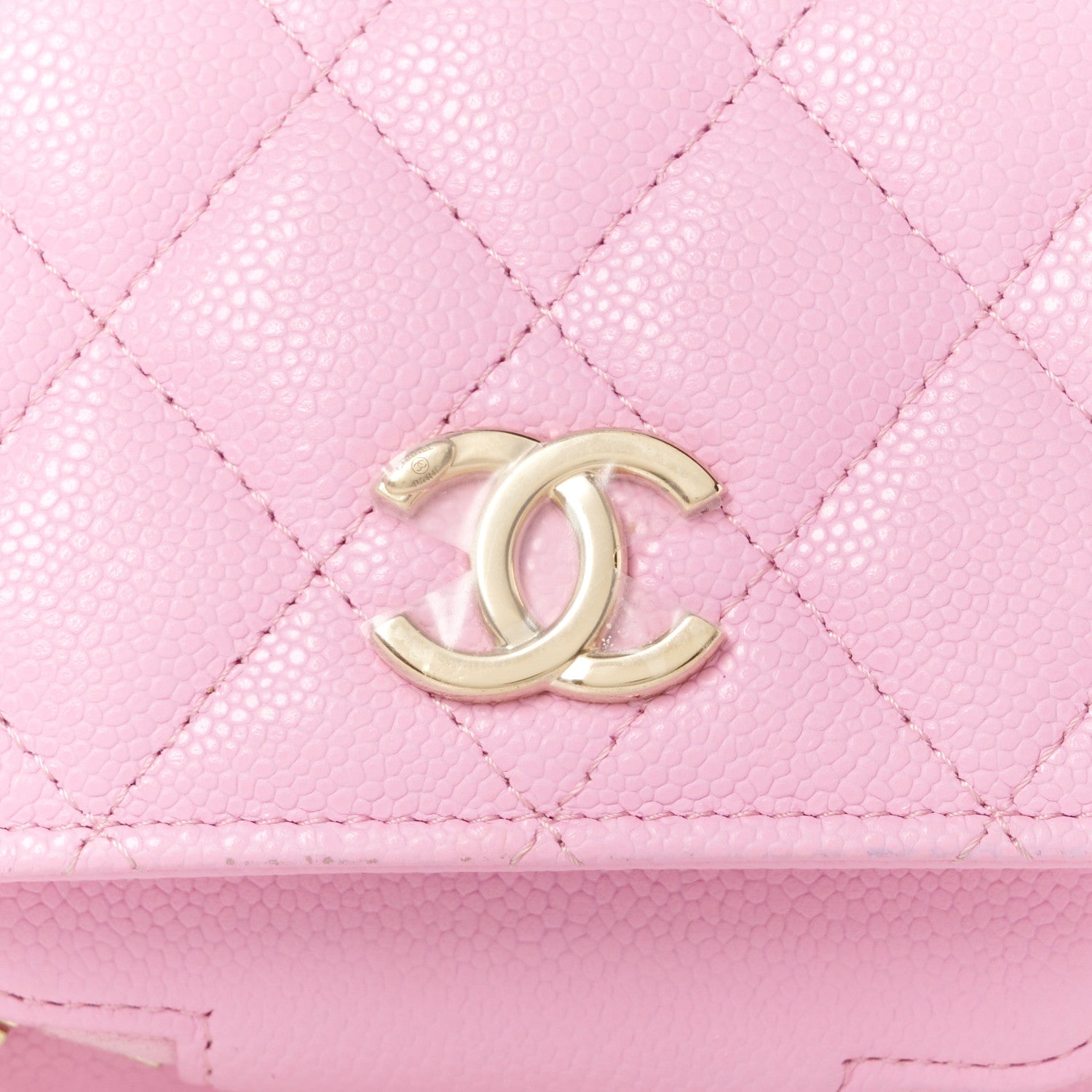 Chanel Caviar Quilted Business Affinity Clutch With Chain Flap Lilac 10 of 14