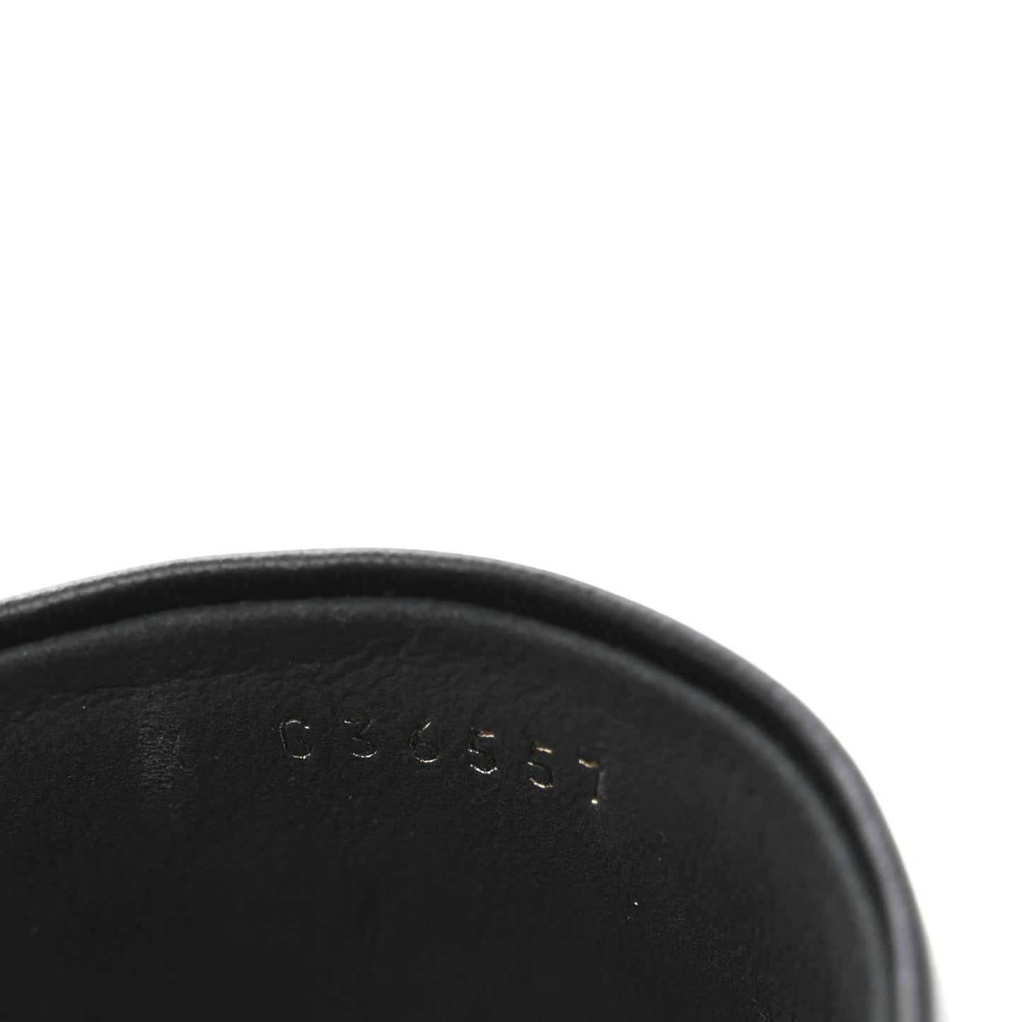 Lambskin Embroidered CC Mule Sandal 38.5 Black White