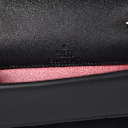 Gucci Velvet Crystal Super Mini Dionysus Shoulder Bag Black 6 of 7