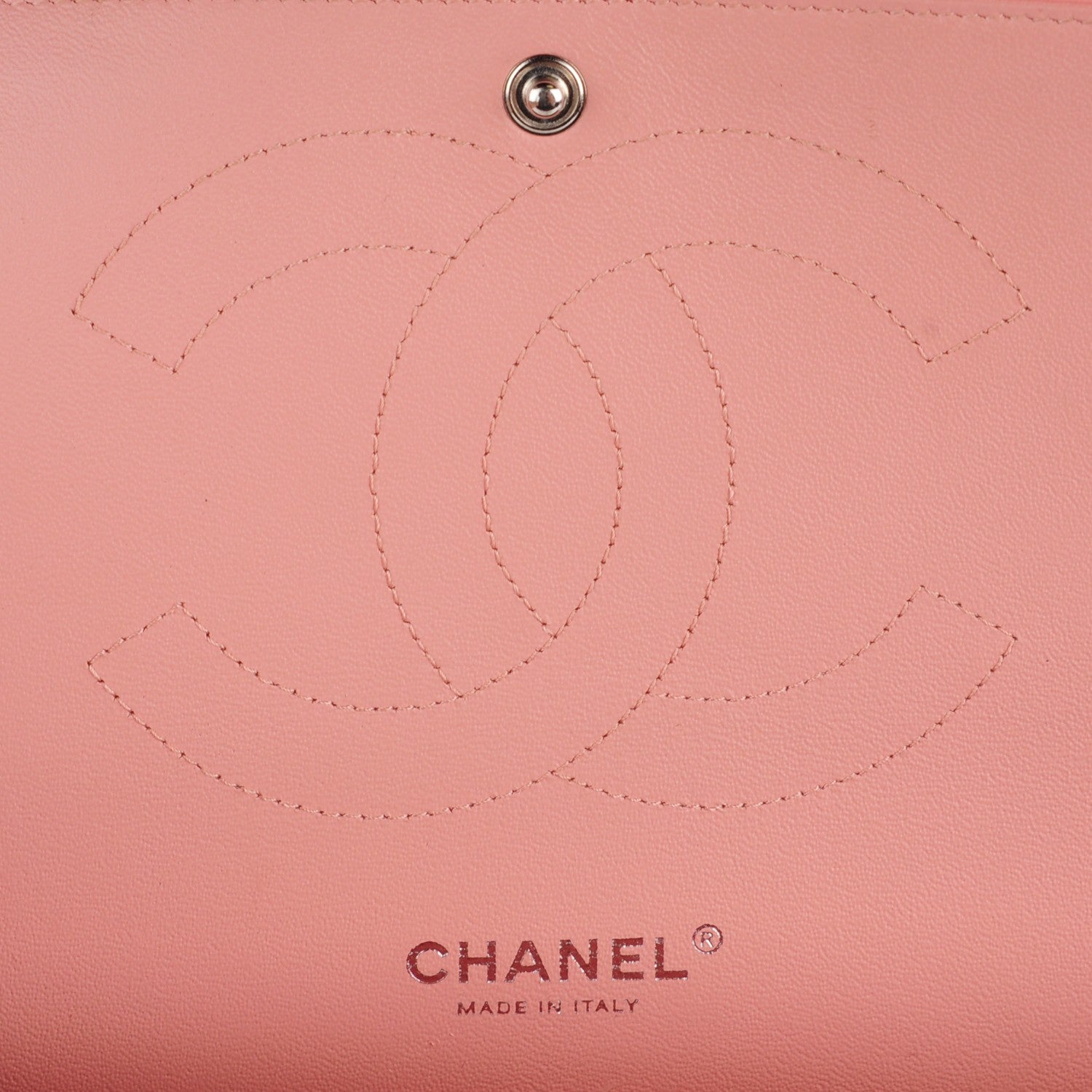 Chanel Patent Quilted Jumbo Double Flap Pink 7 of 8
