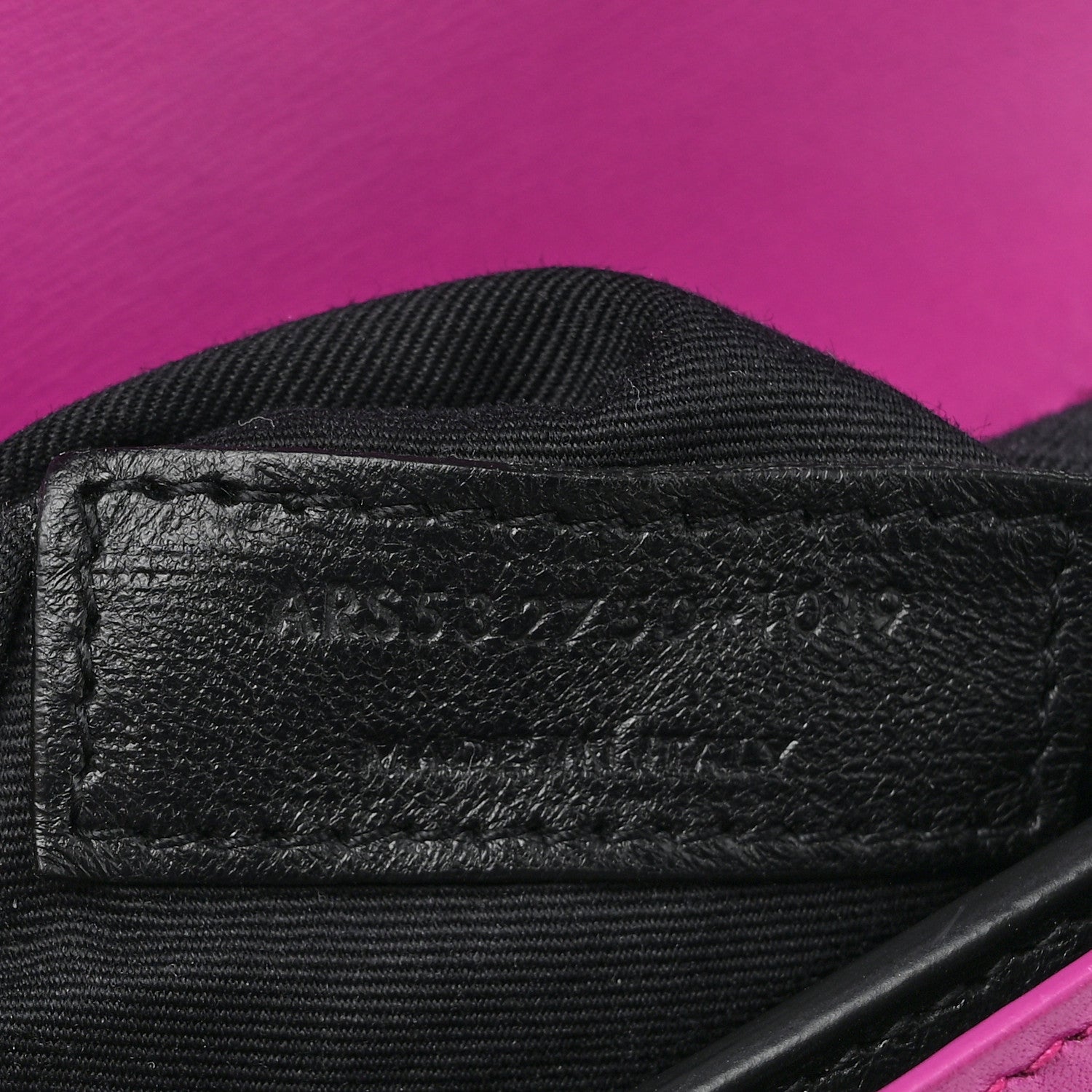Saint Laurent Smooth Calfskin Monogram Cassandra Clasp Bag Electric Fuchsia 8 of 16