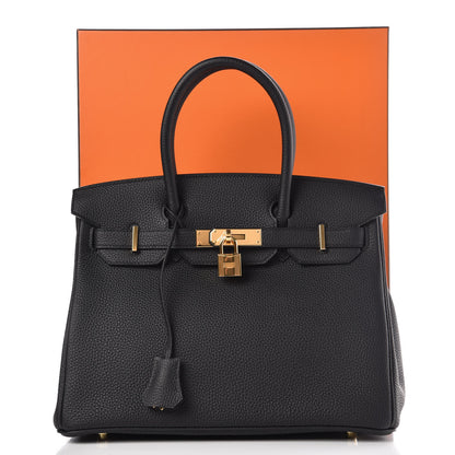 Hermes Togo Birkin 30 Black 34 of 34