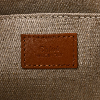 Chloe Calfskin Medium Woody Tote Caramel 6 of 10