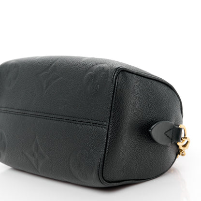Louis Vuitton Empreinte Monogram Giant Speedy Bandouliere 20 Black 9 of 9