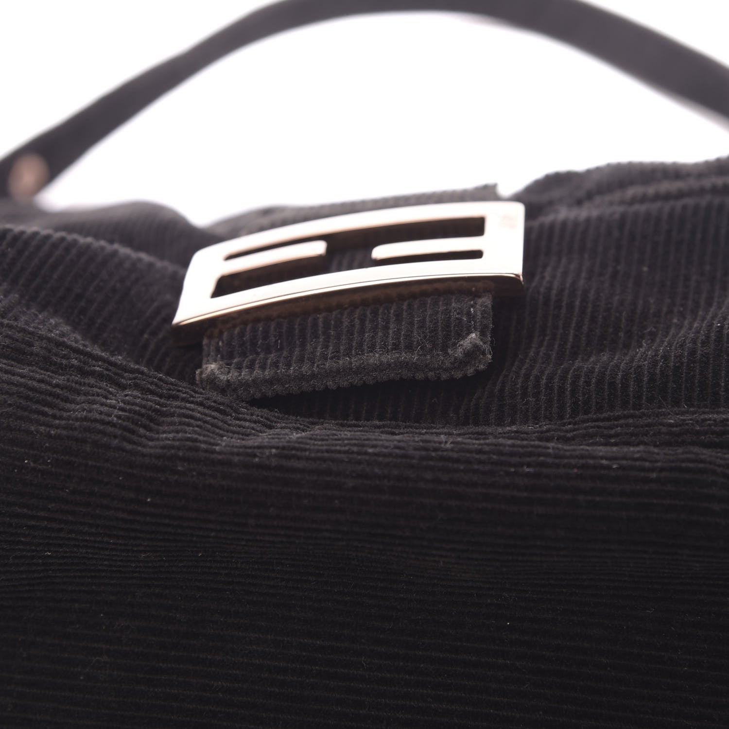 Fendi Corduroy Mama Baguette Black 12 of 12