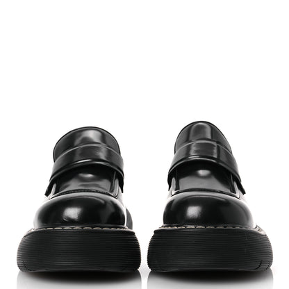 Bottega Veneta Brushed Calfskin Swell Loafers 41 Black 3 of 11