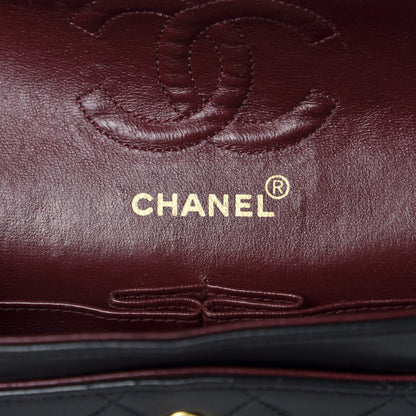 Chanel Lambskin Quilted Small Double Flap Black 11 of 14