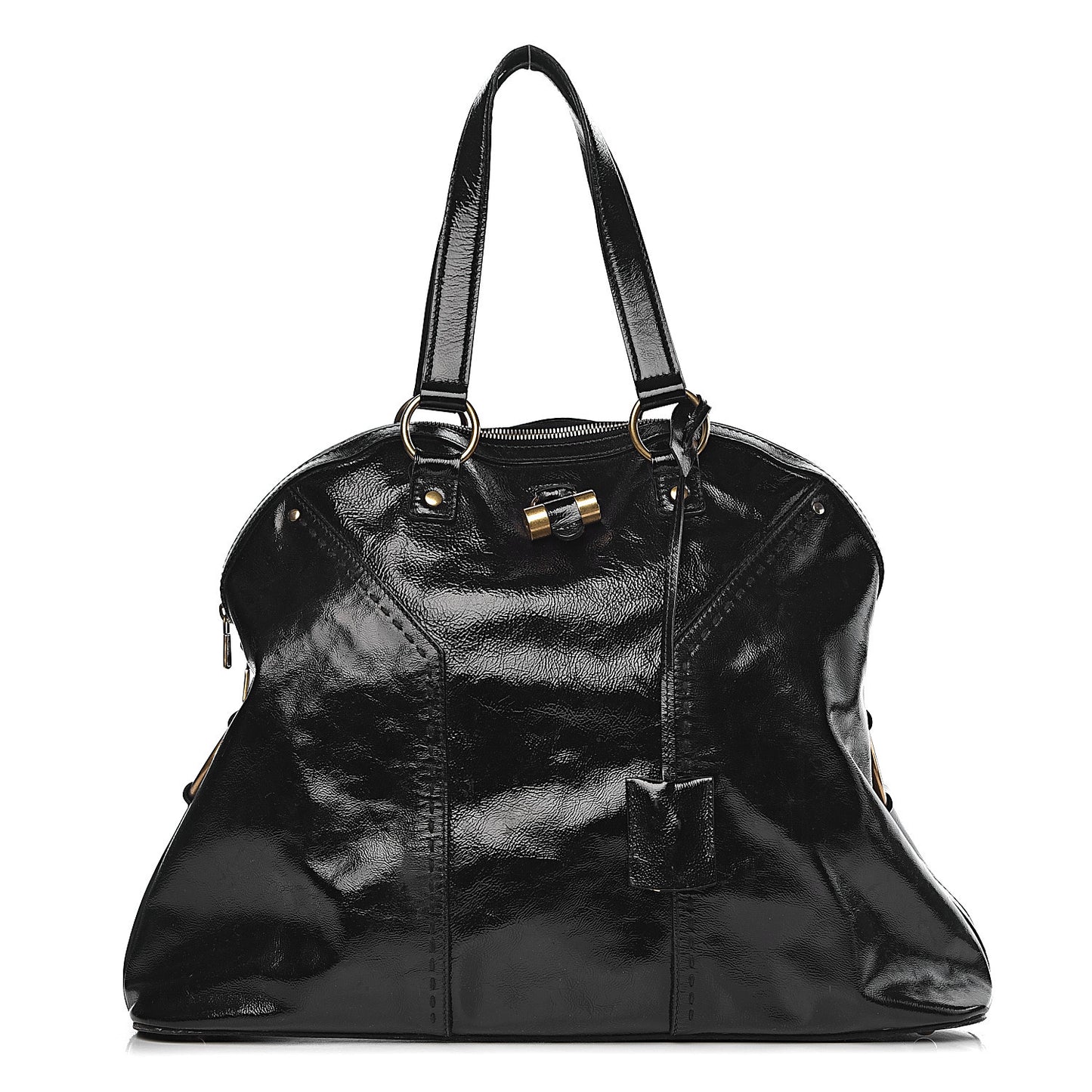 Patent Oversized Muse Black