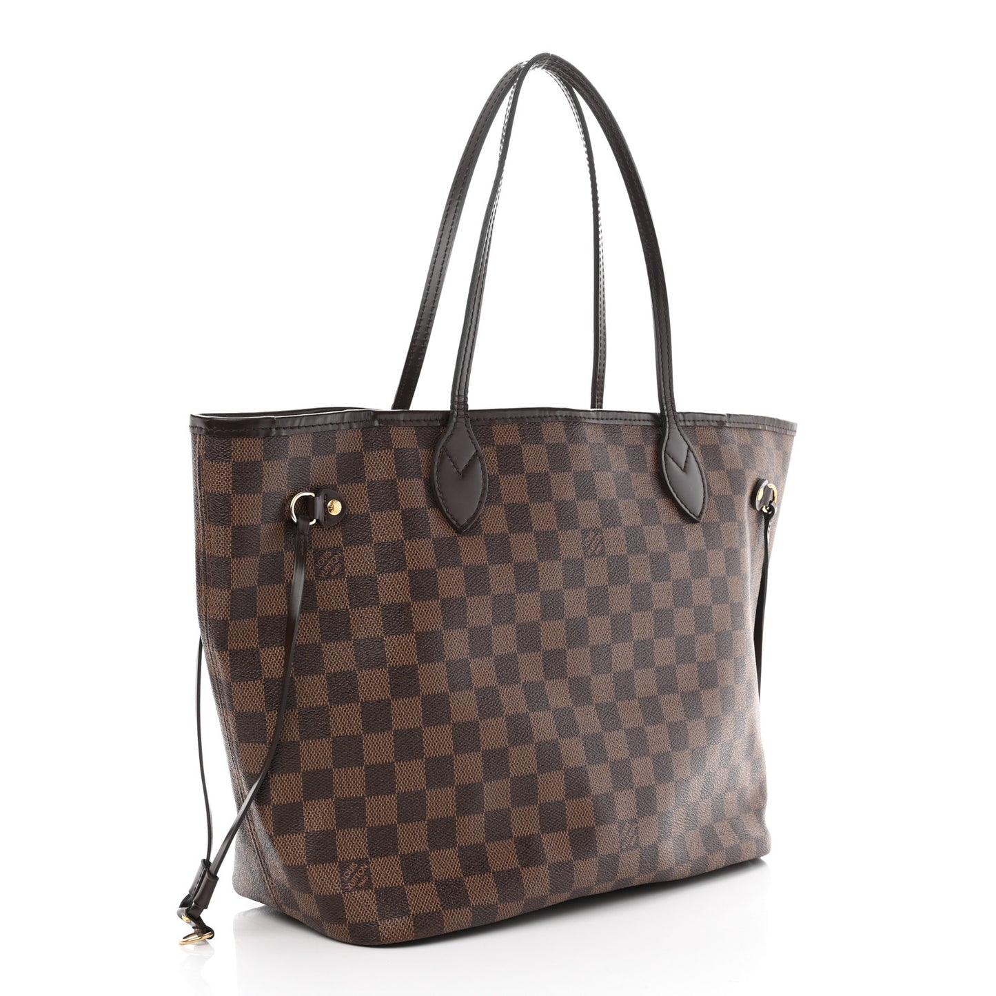 Damier Ebene Neo Neverfull MM Rose Ballerine
