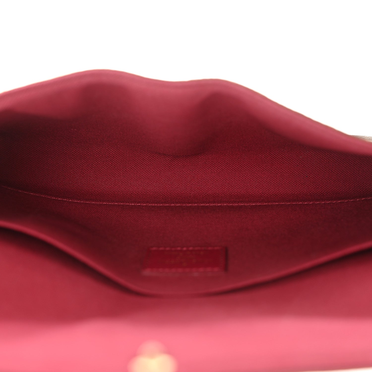 Louis Vuitton Monogram Pochette Felicie Chain Wallet Fuchsia 6 of 17
