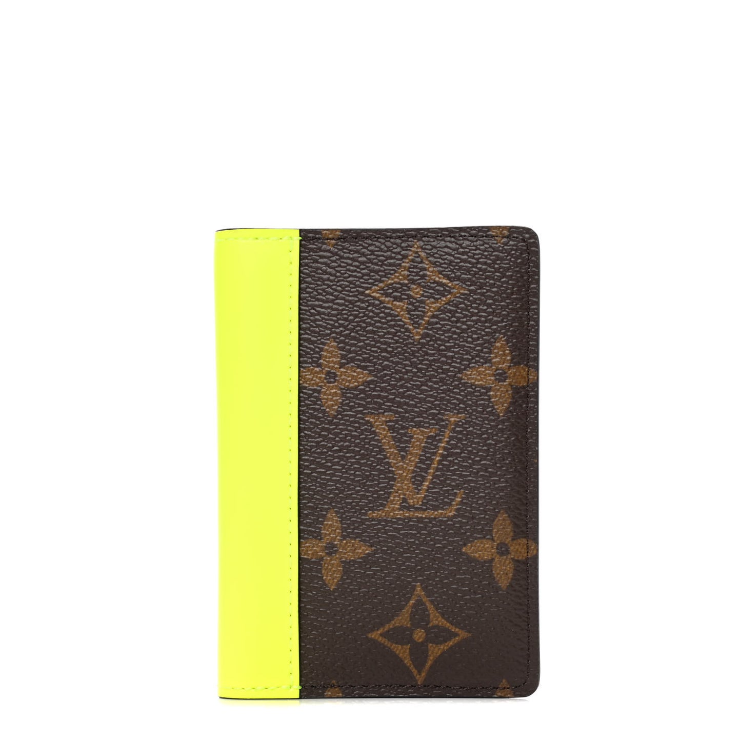 Monogram Pocket Organizer NM Yellow