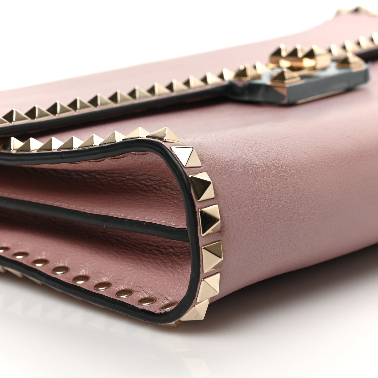 Vitello Rockstud No Limit Shoulder Bag Lipstick