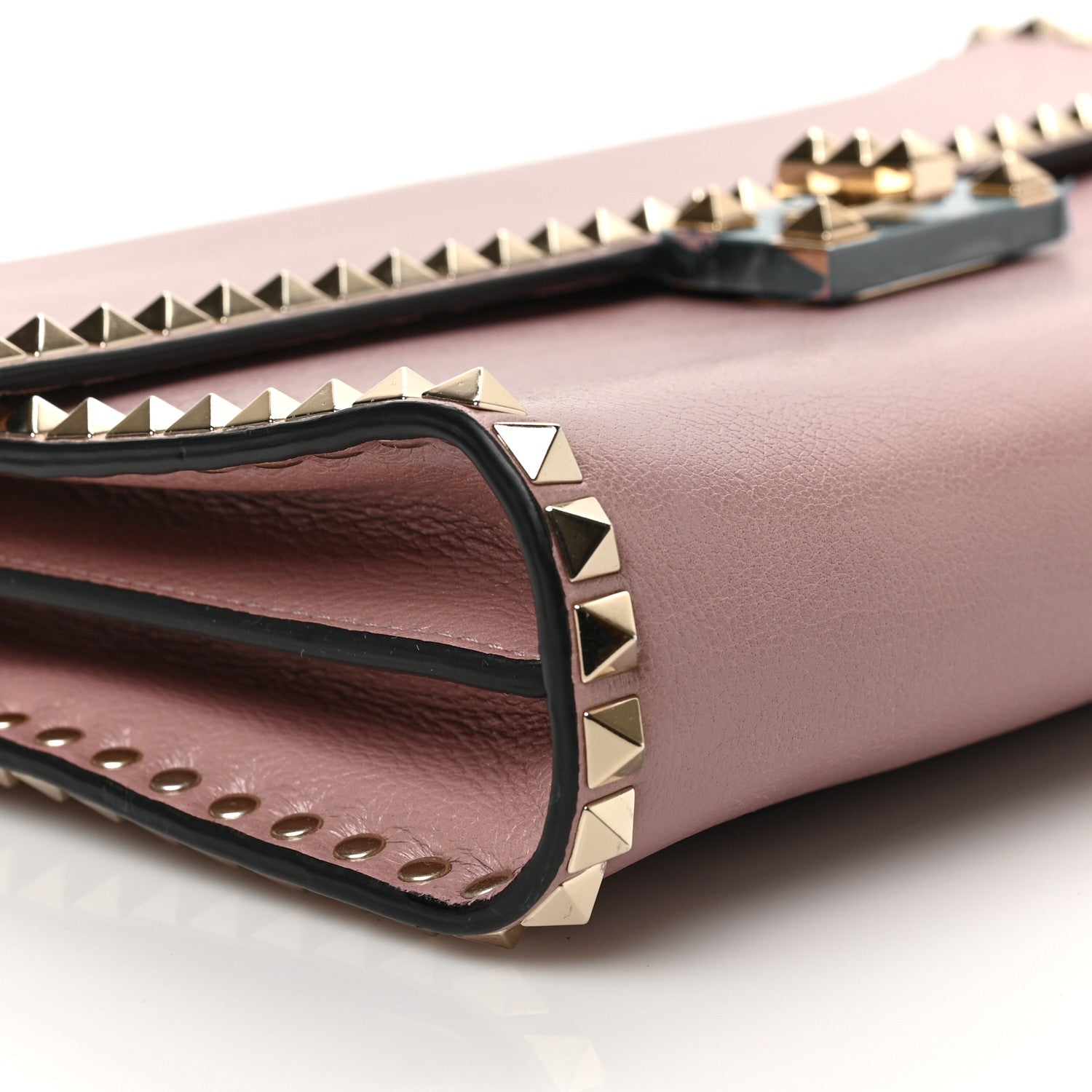 Valentino Garavani Vitello Rockstud No Limit Shoulder Bag Lipstick 7 of 8
