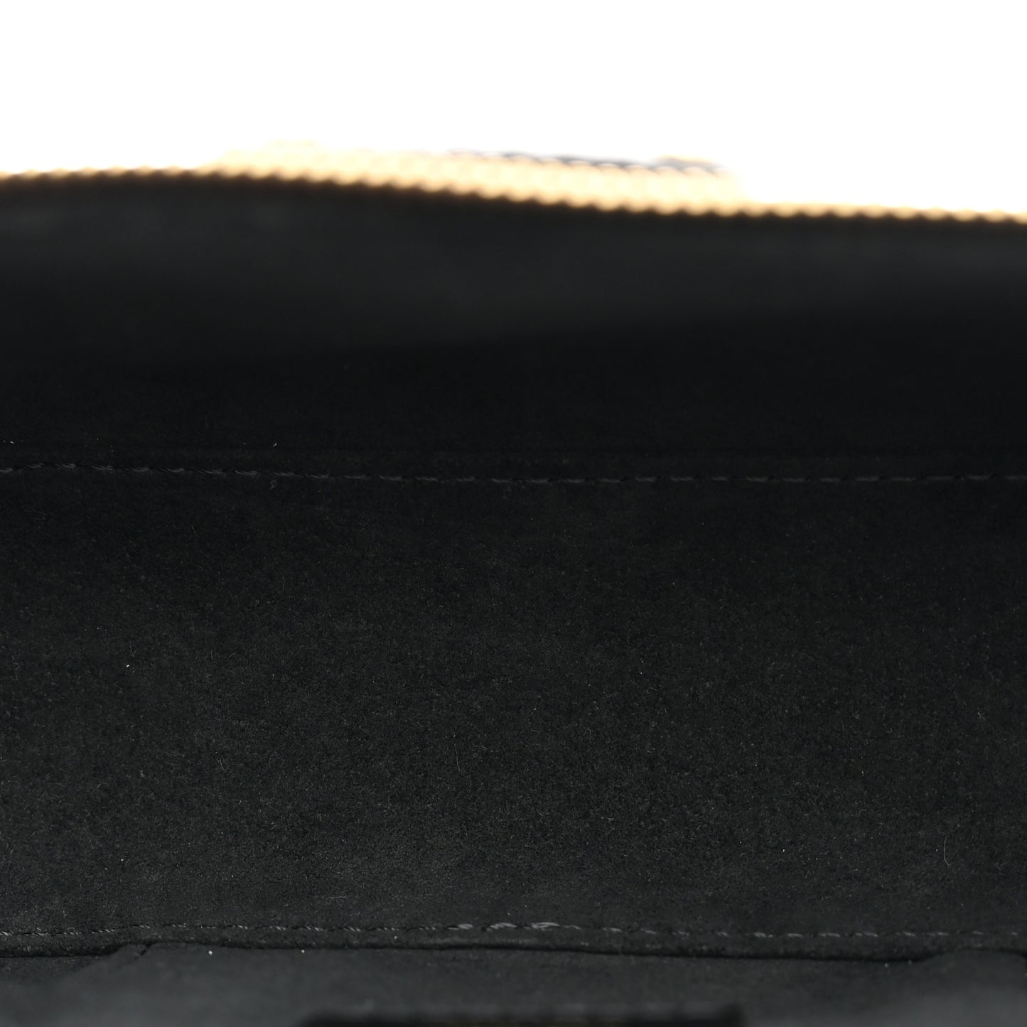 Reverse Monogram Vanity Chain Pouch