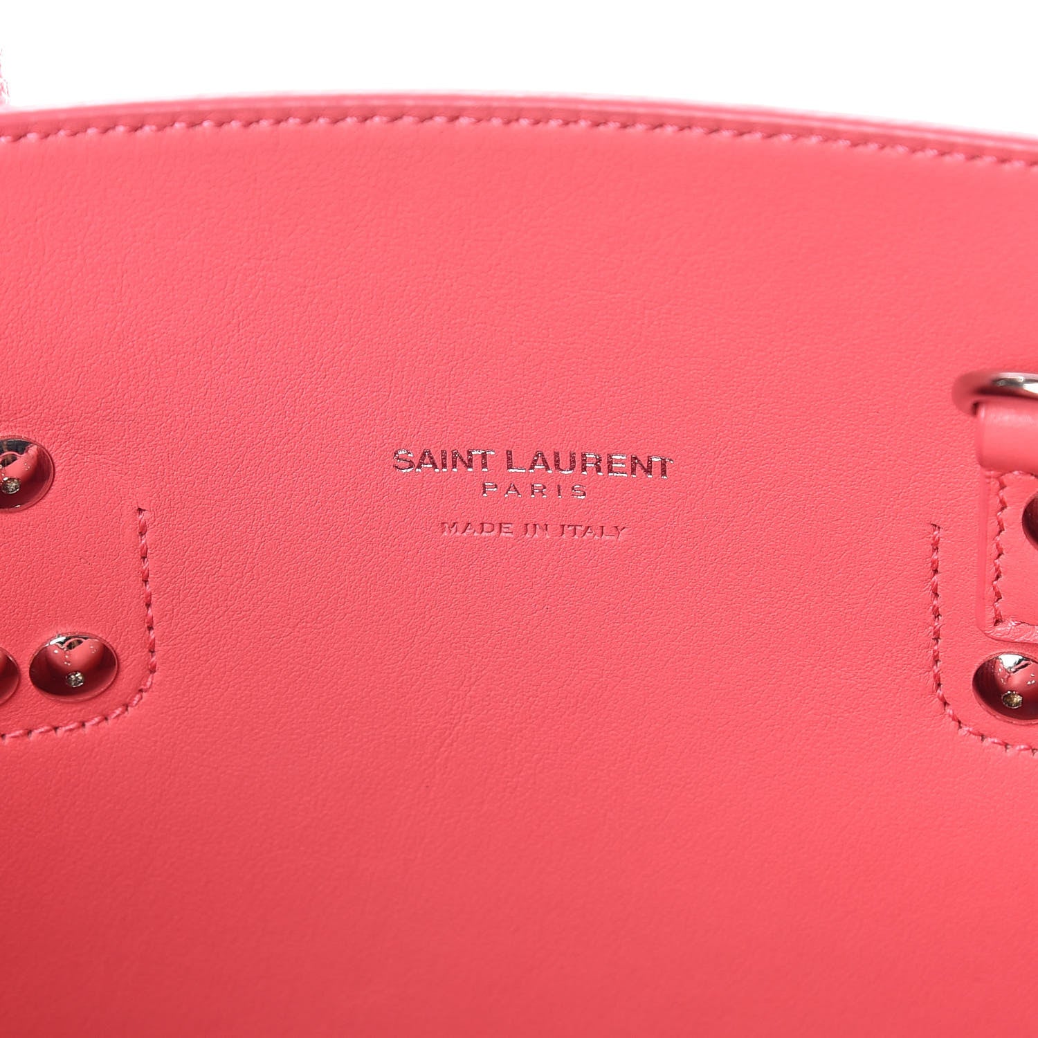 Saint Laurent Grained Calfskin Baby Sac De Jour Rose Clair 7 of 16