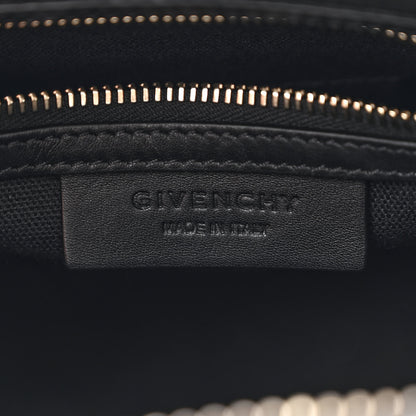 Givenchy Calfskin Crocodile Embossed Mini Antigona Black 6 of 13