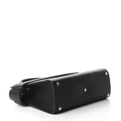 Givenchy Grained Calfskin Small Horizon Satchel Black 4 of 8
