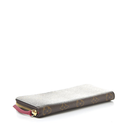 Louis Vuitton Monogram Clemence Wallet Fuchsia 4 of 8