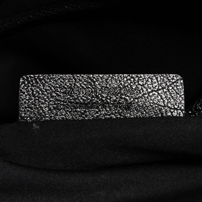 Saint Laurent Calfskin Large Cabas Chyc Black New Bone 7 of 9