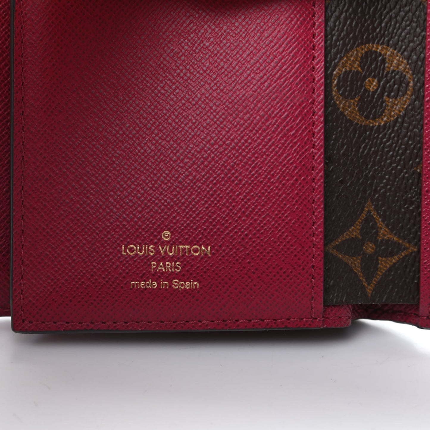 Monogram Ariane Compact Wallet Fuchsia