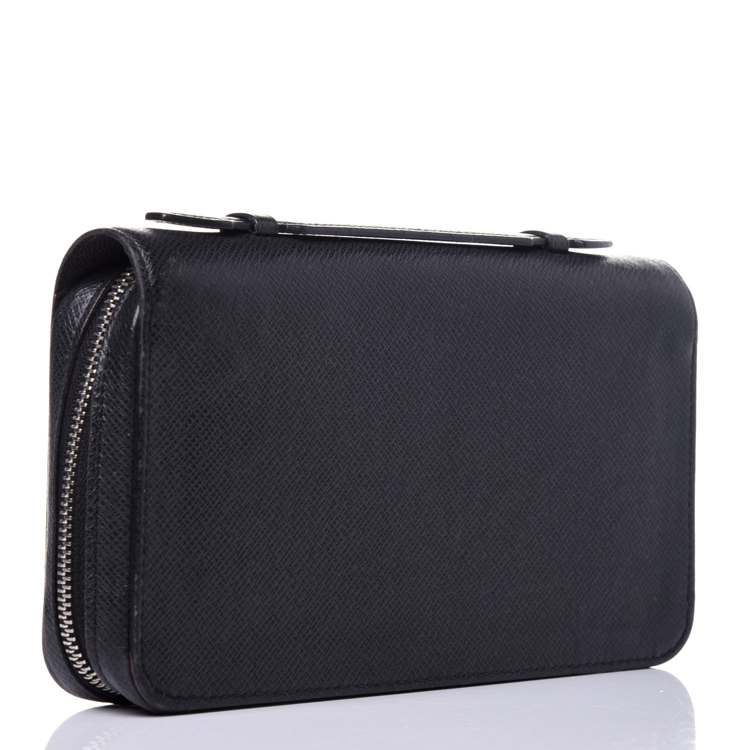 Louis Vuitton Taiga Zippy XL Wallet Black 3 of 9