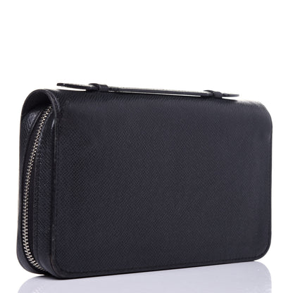 Louis Vuitton Taiga Zippy XL Wallet Black 3 of 9